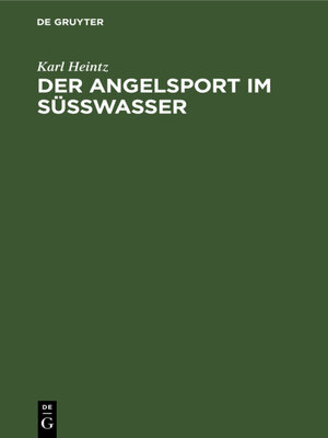cover image of Der Angelsport im Süsswasser